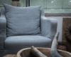 Picture of Landelijke linnen bijzetfauteuil Milano