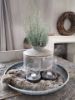 Picture of Glazen windlicht/voorraadpot vintage S