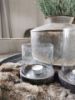 Picture of Glazen windlicht/voorraadpot vintage S