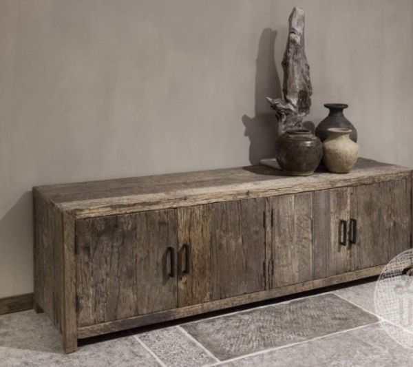Picture of Stoer & Stijlvol TV dressoir rustiek hout