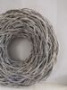 Picture of Grote wortel krans 65 cm white wash