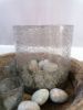 Picture of Robuust windlicht vintage bubbel glas XL