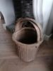Picture of Oude Oosterse katoen mand met handvat