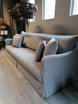 Picture of Landelijke linnen bank Limone