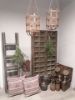 Picture of Stoer & Stijlvol hangbasket roest met ketting