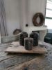 Picture of Oud metalen windlicht groot nr. 1