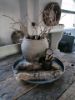 Picture of Metalen bakje met handvat single
