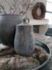 Picture of Houten pot Maya L vintage grey