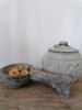 Picture of Stoer & Stijlvol pot Memet met deksel Earth finish