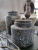 Picture of Pot met deksel Moss finish S