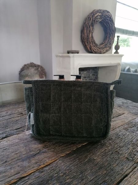 Picture of Luxe toilettas Rib groen