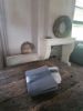 Picture of Stijlvol linnenlook tafelkleed grijs 300 cm