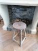 Picture of Stoer & Stijlvol oud houten kruk 52 cm