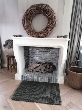 Picture of Stoer & Stijlvol deurmat jute coffee