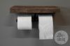 Picture of Toiletrol houder oud rustiek houder dubbel