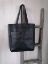 Picture of Lederen shopping bag met vak Antraciet Raw Materials