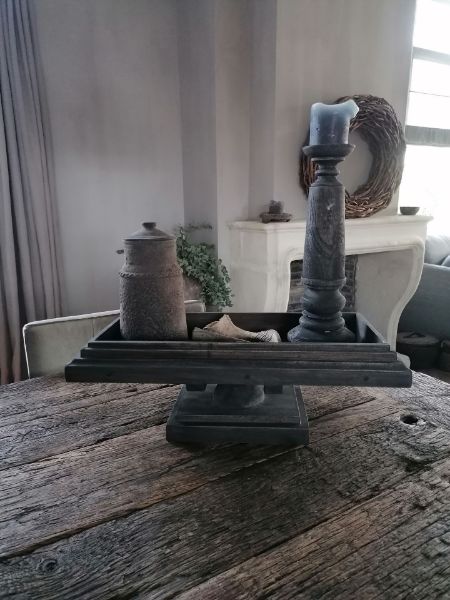 Picture of Tray op voet Grey 60 x 30 cm