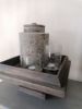 Picture of Tray op voet Grey 40 x 40 cm