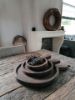 Picture of Bruin houten serveerplank met handvat S