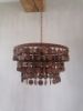 Picture of Schijfjes hanglamp roest 50 cm