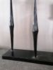 Picture of Zwarte smeedijzeren kandelaar | 3 candles