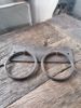 Picture of Robuuste metalen handdoek ring dubbel
