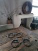 Picture of Robuuste metalen handdoek ring dubbel