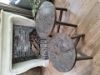 Picture of Stoere salontafel set/2 rond oud hout