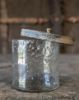 Picture of Glazen potje met deksel Grey finish M