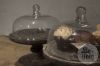 Picture of Taartplateau met stolp grey finish S