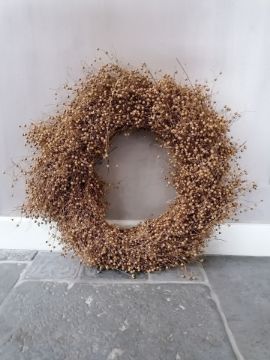 Picture of Stoer & Stijlvol vlaskrans naturel 40 cm