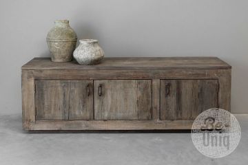 Picture of Dressoir oud hout 3 deurs | Sempre Collectie