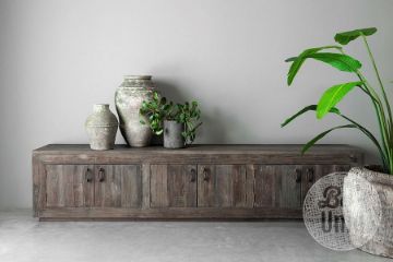 Picture of Dressoir oud hout 6 deurs | Sempre Collectie