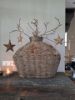 Picture of Ster decoratie hanger roestig 15,5 cm