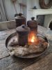 Picture of Stoer & Stijlvol houten pot met deksel nr 2