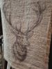 Picture of Wanddoek rendier 45 x 95 cm
