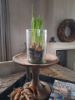 Picture of Windlicht bubbelglas hoog L