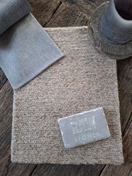 Picture of Vloerkleed 100% wol Taupe