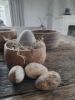 Picture of Stoer & Stijlvol Houten ei bruin verweerd