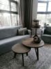 Picture of Stoere salontafel set/2 rond Rough Grey