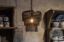 Picture of Stoere hanglamp met metalen kettingen klein model