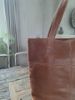 Picture of Lederen shopping bag Camel Raw Materials