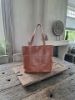 Picture of Lederen shopping bag Camel Raw Materials