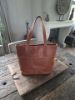 Picture of Lederen shopping bag Camel Raw Materials