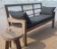 Picture of Landelijke tuinbank met outdoor kussens 200 cm