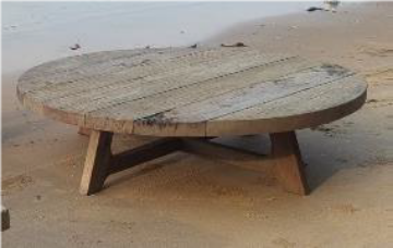 Picture of Landelijke robuuste salontafel - tuintafel 135 cm