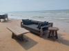 Picture of Landelijke robuuste salontafel - tuintafel 135 cm