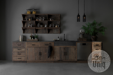 Picture of Landelijke keuken element | Smalle ladekast | K016