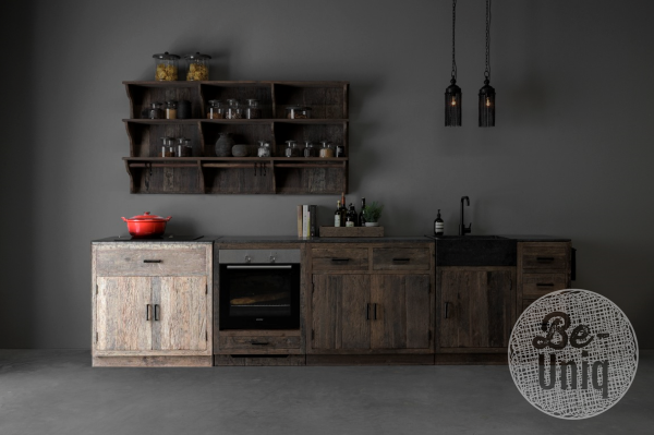 Picture of Landelijke keuken element | Element t.b.v. inductie | K013