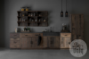 Picture of Landelijke keuken element |  Smal 1-deurs 1-lade kastje | no. K007